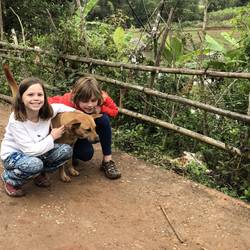 Our Mai Chau tour cycling companion