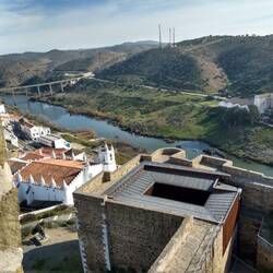 Great views feom castle walls