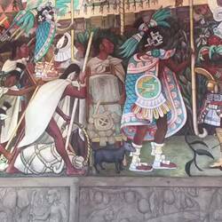 Diego Rivera murals at National Palace