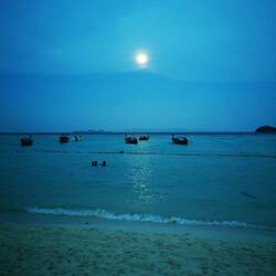 Haben direkt Vollmond in der ersten Nacht. 🌌