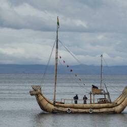 Typische Peruaanse boot