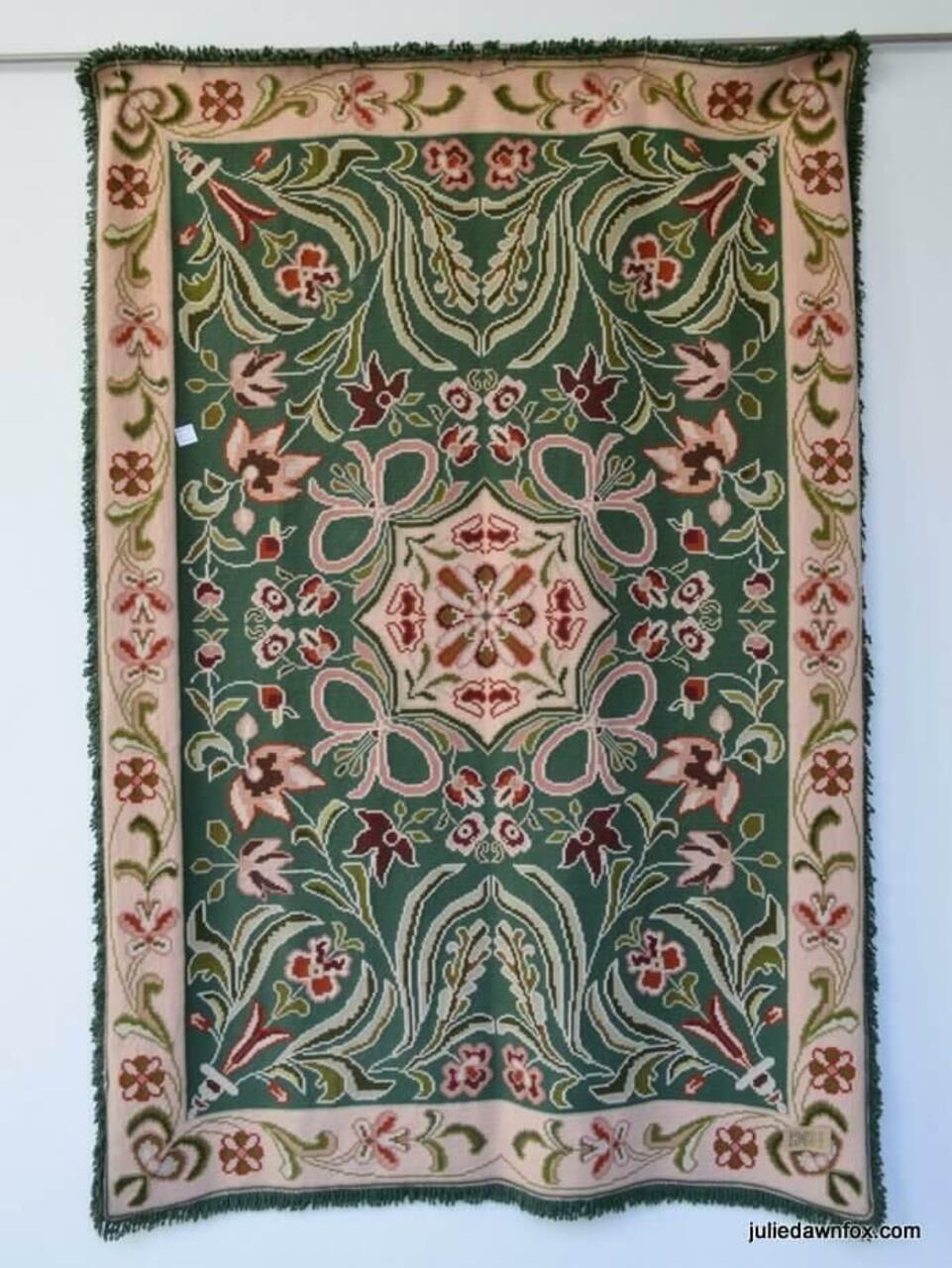 A borrowed google photo of an Arraiolos carpet