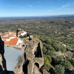 The view from the castle