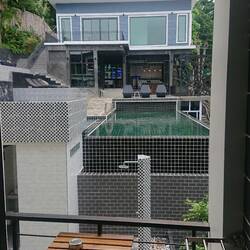 Ausblick vom Zimmerbalkon