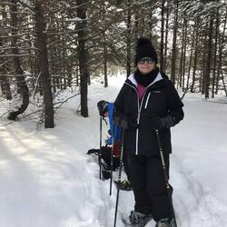 In the Middle of Her Trek