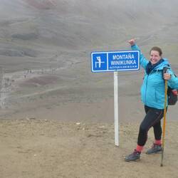 Gehaald!! 5000meter - Montaña de colores