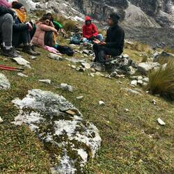 Ceremony @ Mountain Humantay