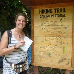 Paspoortstempel en weer beneden! Gehaald!