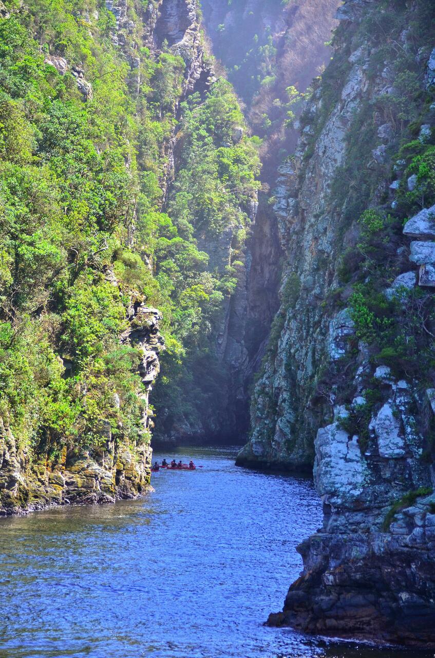 Die Storms River Mündung