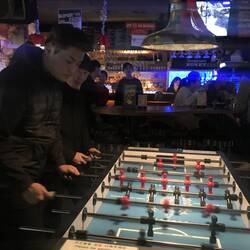 Getting beat by Koreans yay