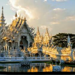 Der weiße Tempel von Chiang Rai