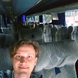 Am Ende ein Bus nur für mich! :-)