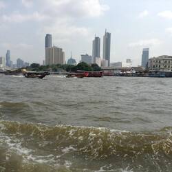 View from the river taxi