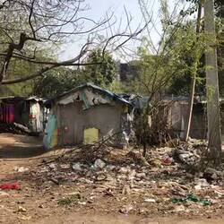 To see the context of our house - it is the blue one at the end of the video