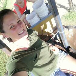 Judith und ich vor dem Unfall
