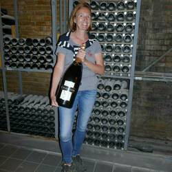 Leider hatte diese Flasche keinen Platz im Rucksack :-(