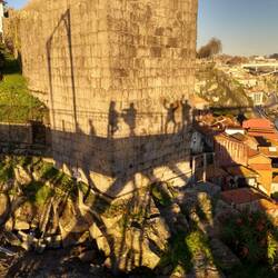 Chris and Connie shadows saying 'HI'