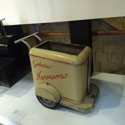 Left -chestnut cart Right - Ice cream cart