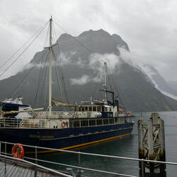 Diesen Kahn haben wir uns für unsere Fjordbesichtigung ausgesucht