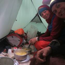 Draußen schneit's und drinnen schmeckt's!