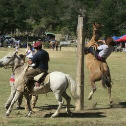 Rodeo in Pueblo Cerro Castillo