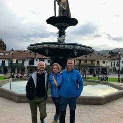 Drei Fünftel der Nepalgang in Cusco