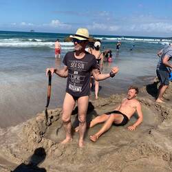 Es war teilweise wirklich sau heiß wie man sieht 😂