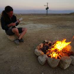 Endlich gibt es "Lagerfeuer-Romantik"😊