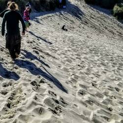 Then we have to get back up...see Kirsten way ahead 😂?