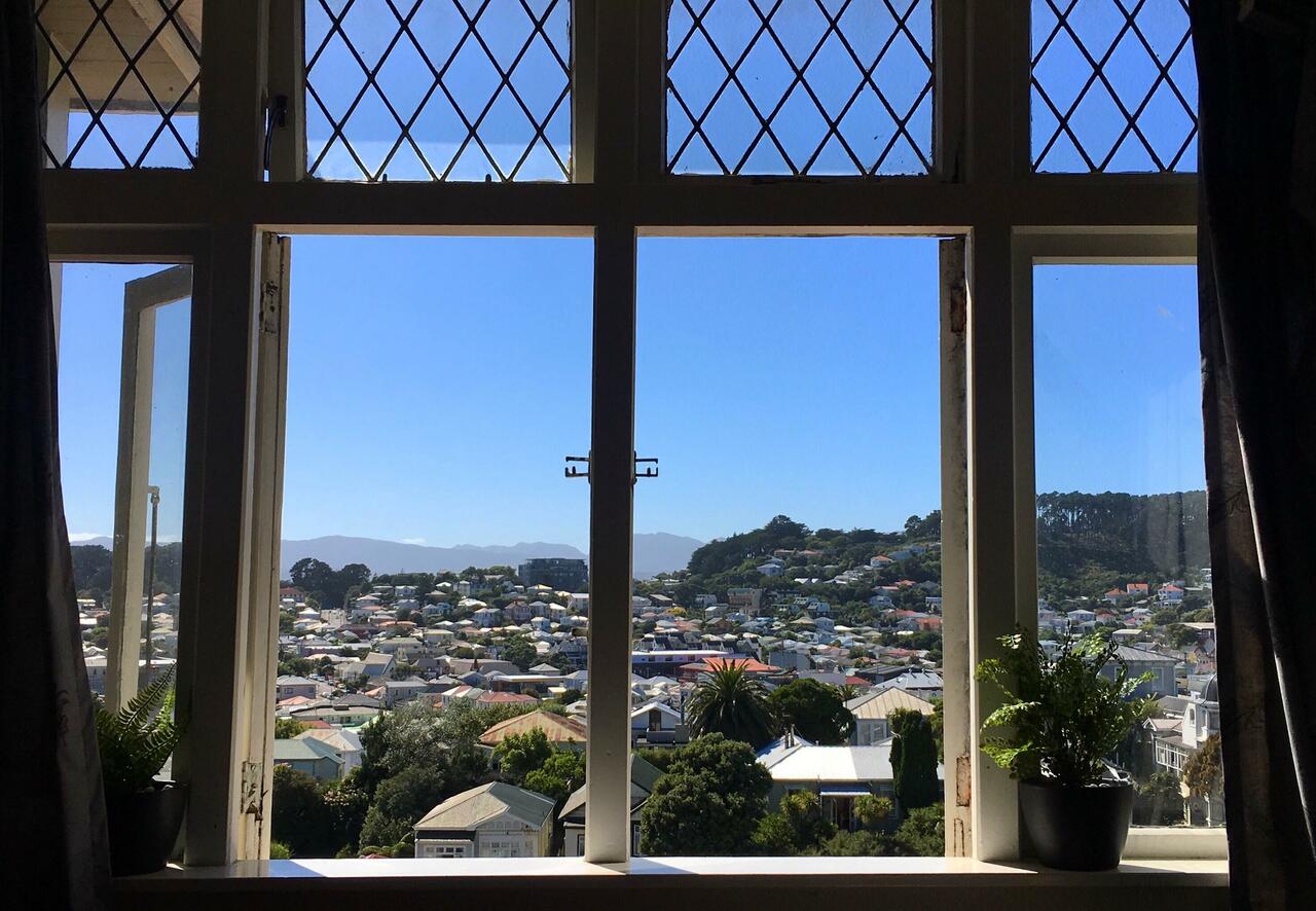 Ausblick aus marias wohnung