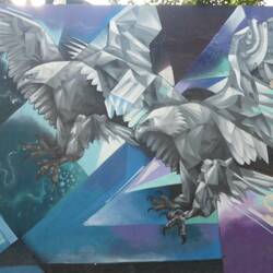 Streetart in Barranco, Lima