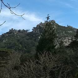 Can you see the old Moorish castle at the top?