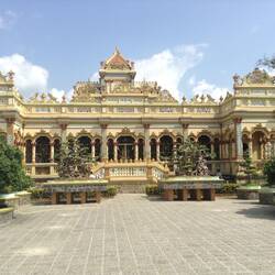 Temple at Ving Trang Pagoda