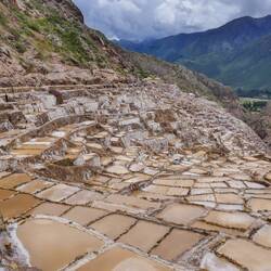 Salinerias de Maras - höchstgelegene Salzfarm der Welt