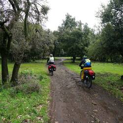 Auf der Suche nach einem Übernachtungsplatz