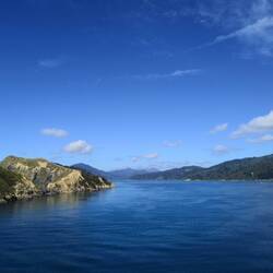 Was für ein wunderschöner Empfang auf der Südinsel - die Marlborough Sounds 😍