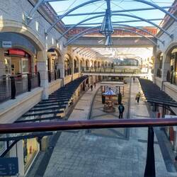 A modern shopping mall