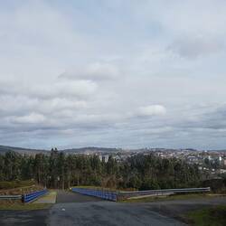 Santiago de Compostela von Weitem