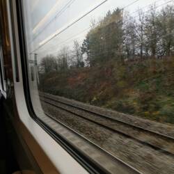 National Rail was running to time today... Shock!