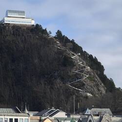 The clumb to the top