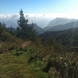 Great views on the way down