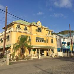 Wichtiges Gebäude - hier gibts Stempel!