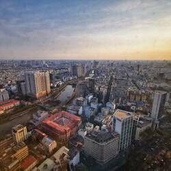 Ho Chi Minh City von oben