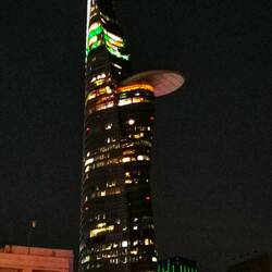 Financial Tower am Abend, Ho Chi Minh City