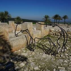 In Megiddo war Platz für 450 Pferde
