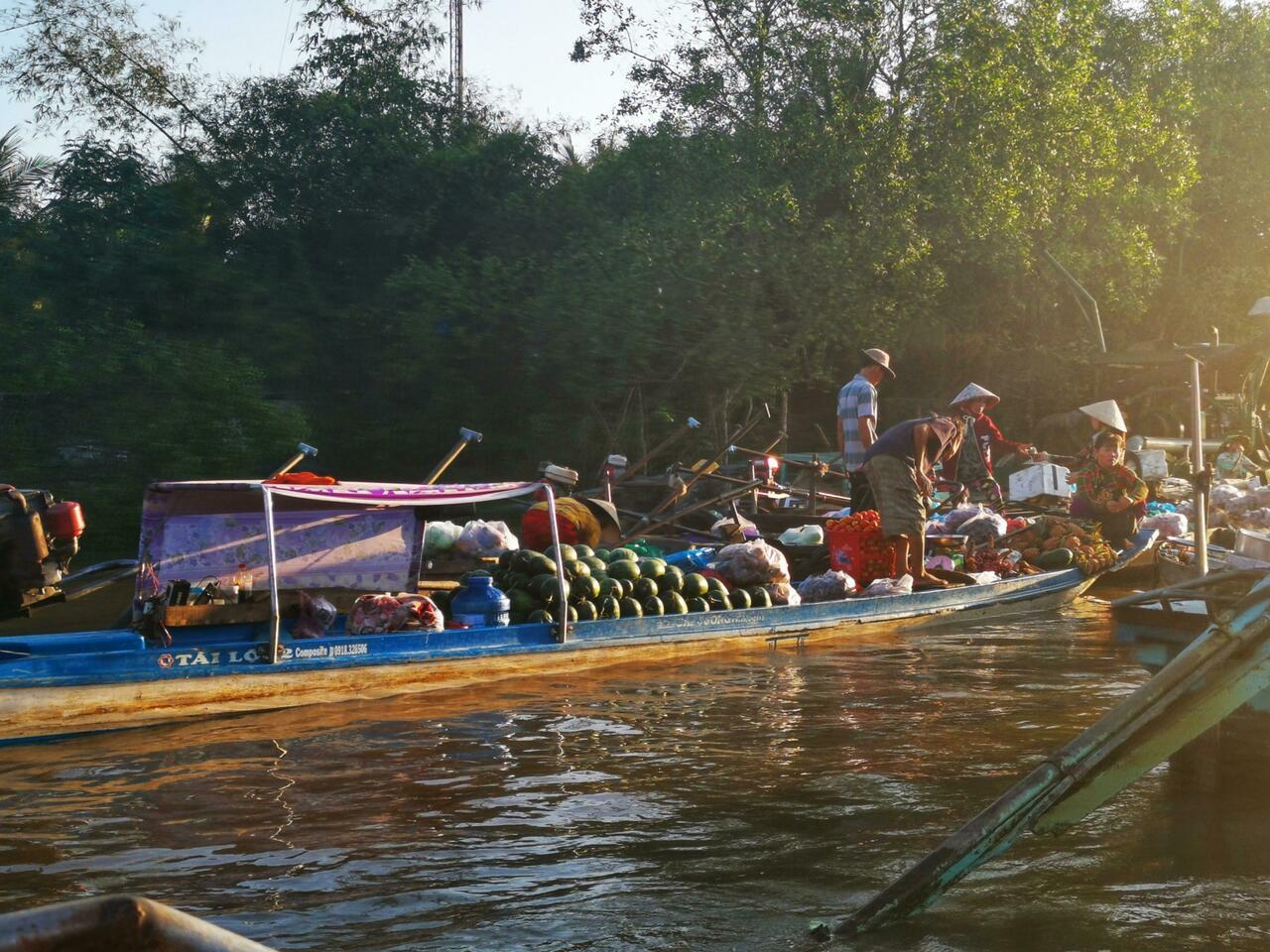 Floating Market, Mekong