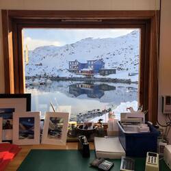 Room with a view - Eva's studio