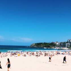 Bondi beach!