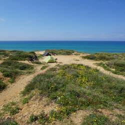 Unser schöner Zeltplatz