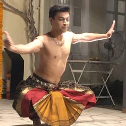 Classical Indian dance performance
